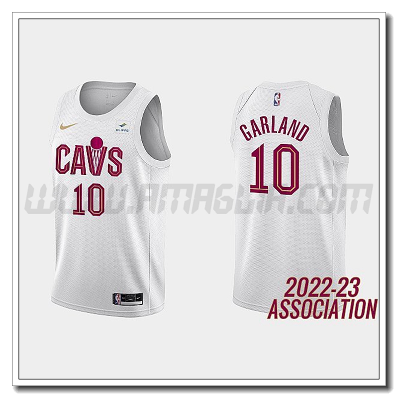 Maglia Cleveland Cavaliers (GARLAND #10) 2022/23 Bianco