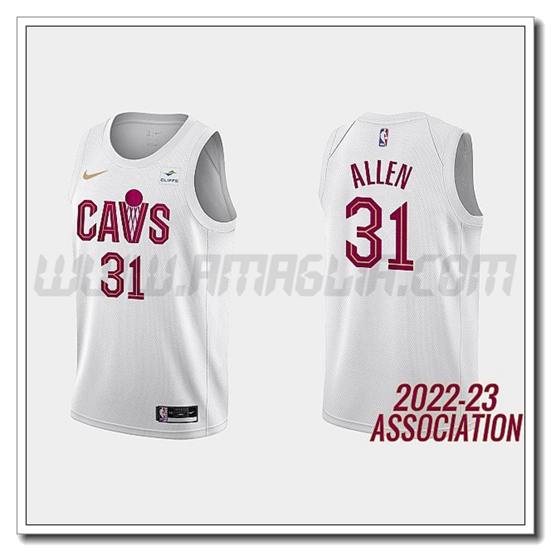 Maglia Cleveland Cavaliers (WADE #32) 2022/23 Bianco