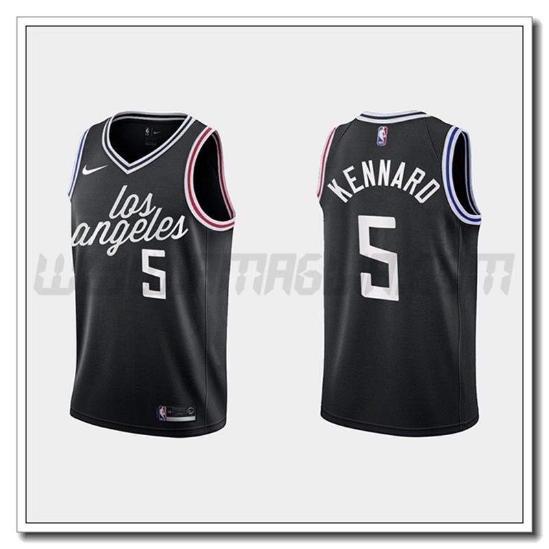 Maglia Los Angeles Clippers (KENNARD #5) 2022/23 Nero