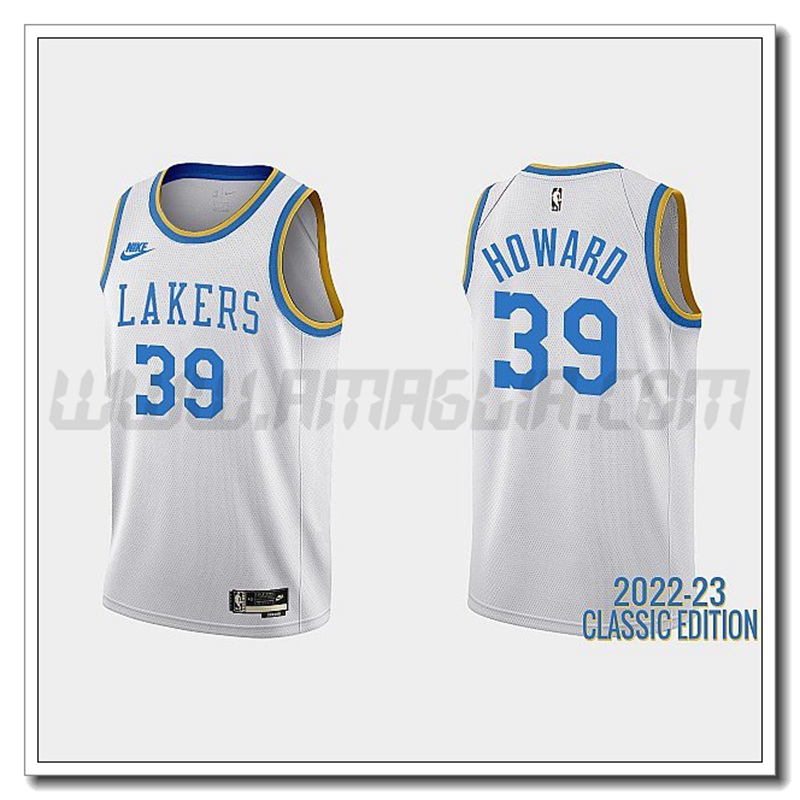 Maglia Los Angeles Lakers (HOWARD #39) 2022/23 Bianco