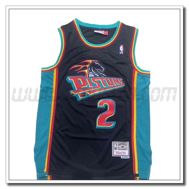 Maglia Detroit Pistons (CUNNINGHAM #2) 2022/23 Blu Marino