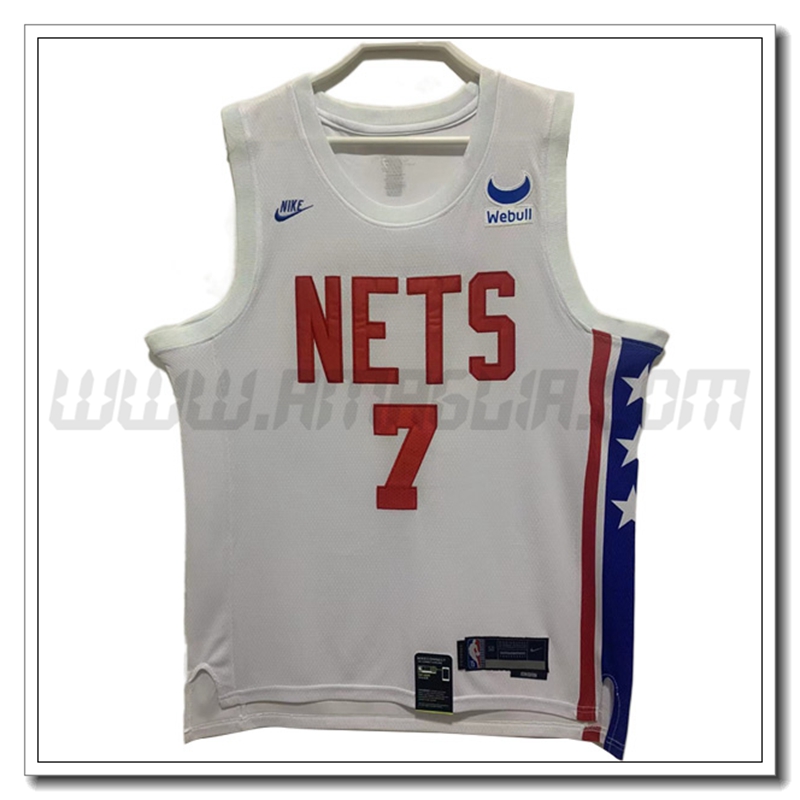 Maglia Brooklyn Nets (DURANT #7) 2022/23 Bianco