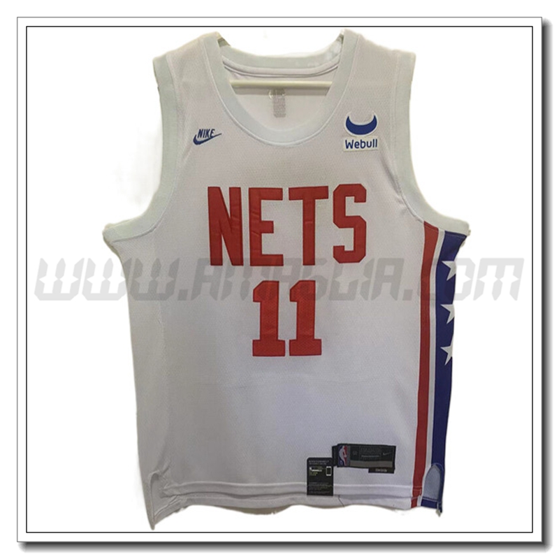 Maglia Brooklyn Nets (IRVING #11) 2022/23 Bianco