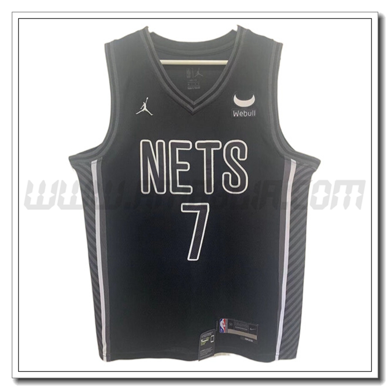 Maglia Brooklyn Nets (DURANT #7) 2022/23 Nero
