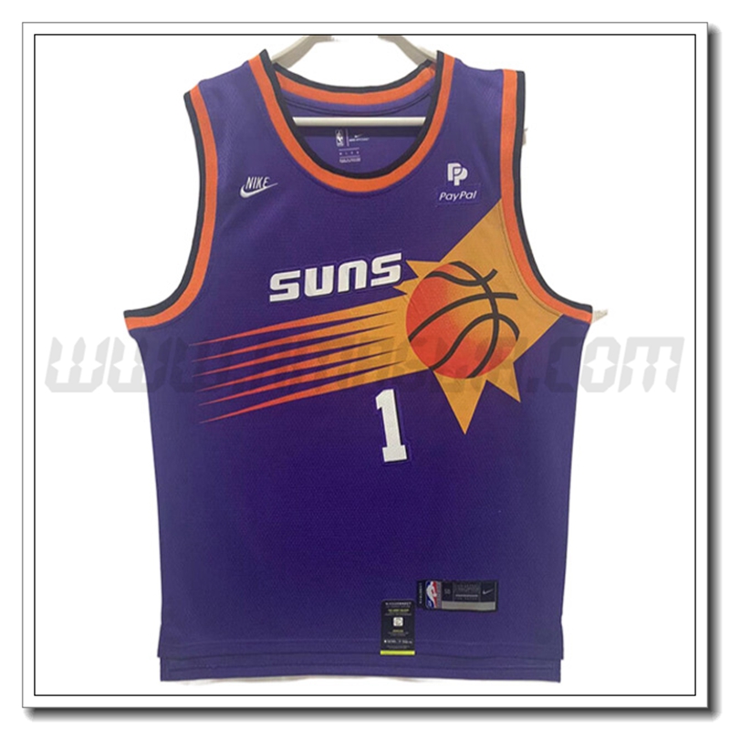 Maglia Phoenix Suns (BOOKER #1) 2022/23 Viola