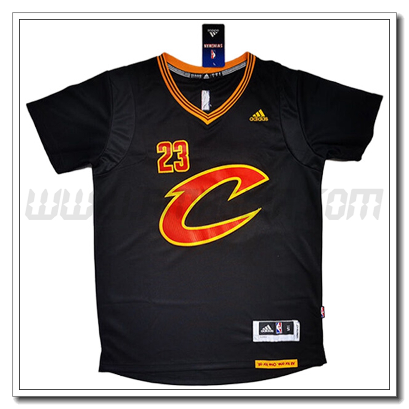 Maglia Cleveland Cavaliers (JAMES #23) 2022/23 Nero