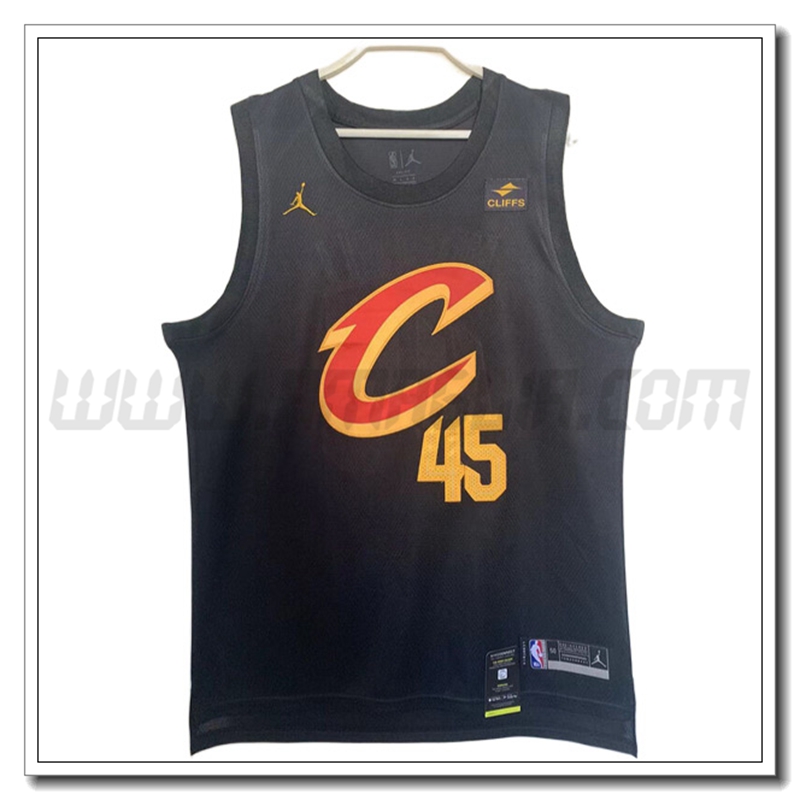 Maglia Cleveland Cavaliers (MITCHELL #45) 2022/23 Nero