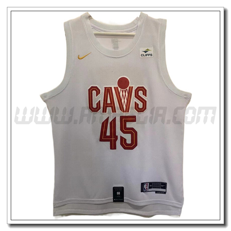 Maglia Cleveland Cavaliers (MITCHELL #45) 2022/23 Bianco