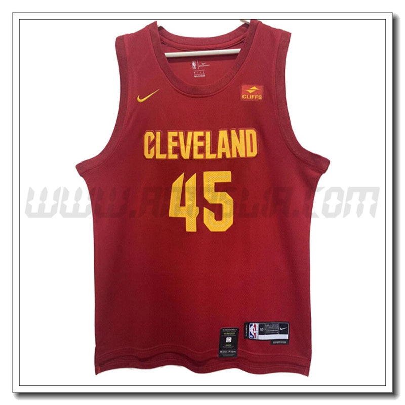 Maglia Cleveland Cavaliers (MITCHELL #45) 2022/23 Rosso