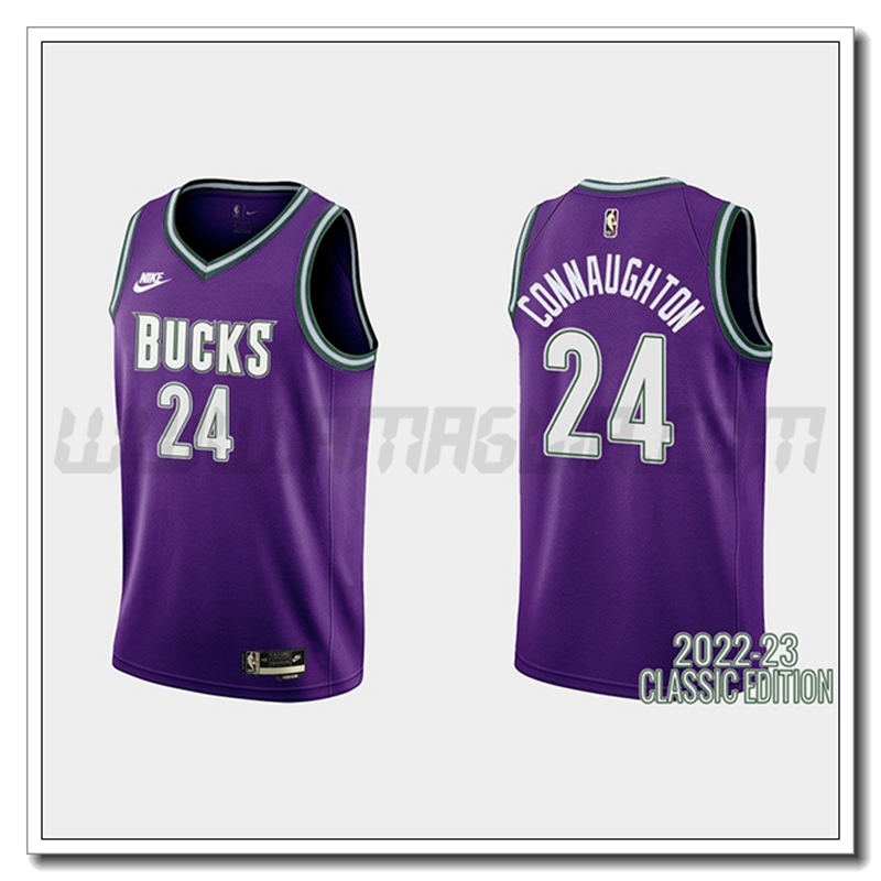 Maglia Brooklyn Nets (CONNAUGHTON #24) 2022/23 Viola
