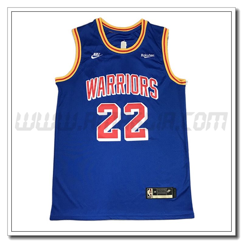 Maglia Golden State Warriors (WIGGINS #22) 2022/23 Blu