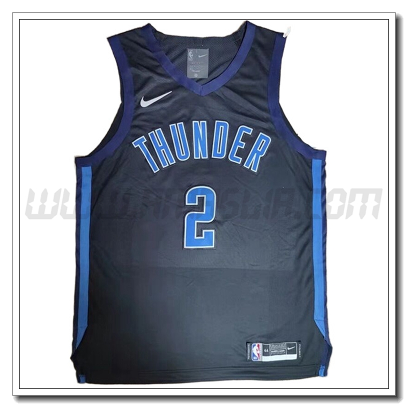 Maglia Oklahoma City Thunder (GILGEOUS-ALEXANDER #2) 2022/23 Nero