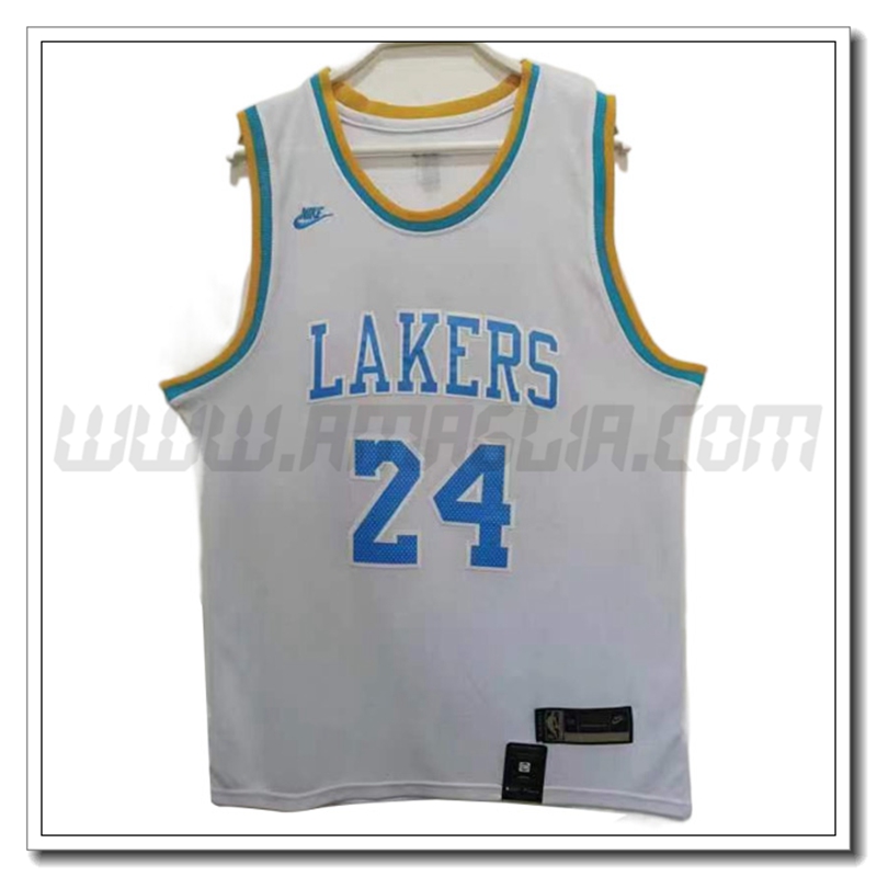 Maglia Los Angeles Lakers (BRYANT #24) 2022/23 Bianco