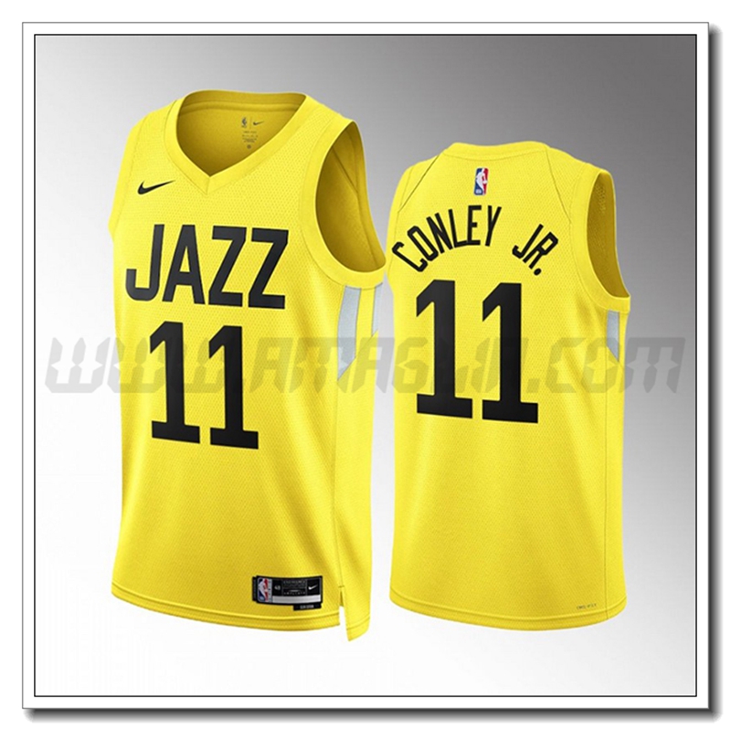 Maglia Utah Jazz (CONLEY JR. #11) 2022/23 Giallo