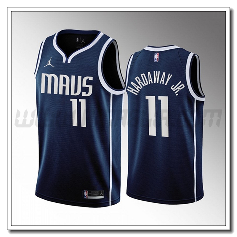 Maglia Dallas Mavericks (HARDAWAY JR. #11) 2022/23 Blu Marino