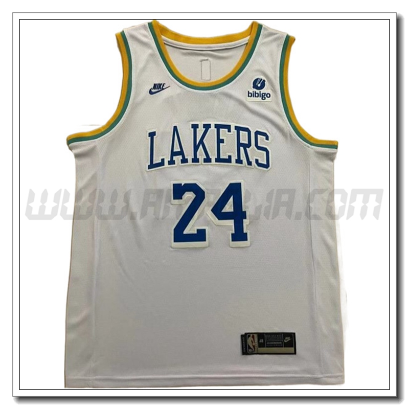 Maglia Los Angeles Lakers (BRYANT #24) 2022/23 Bianco