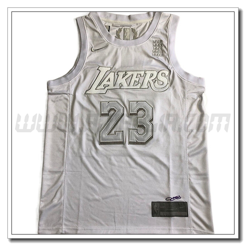Maglia Los Angeles Lakers (JAMES #23) 2022/23 Bianco