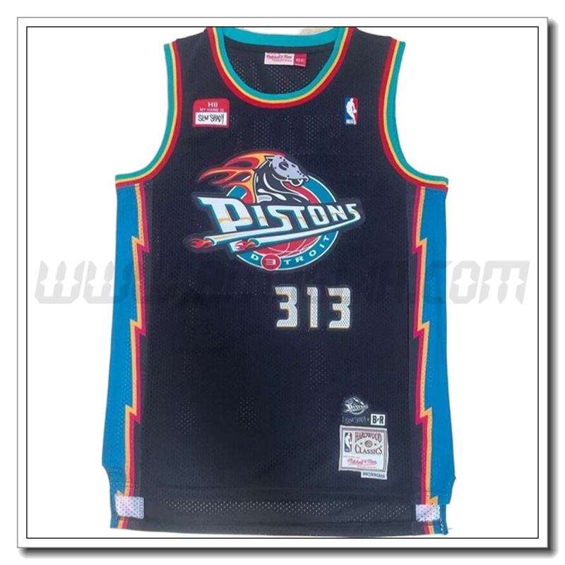 Maglia Detroit Pistons (SHADY #313) 2022/23 Nero