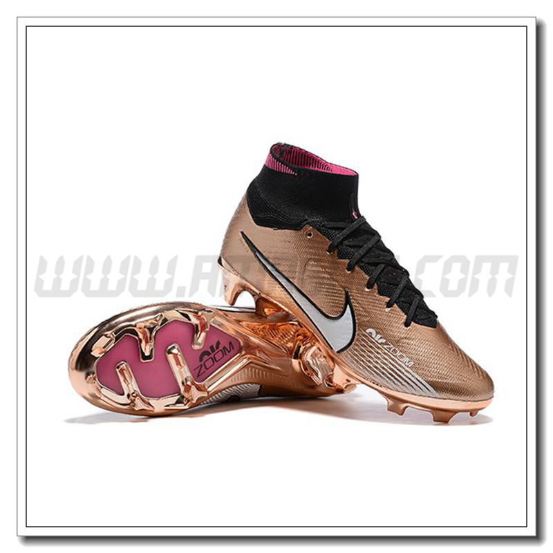 Nike Scarpe da calcio Air Zoom Mercurial Superfly IX Elite FG D'oro