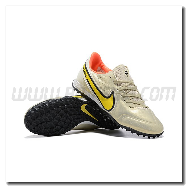 Nike Scarpe da calcio Tiempo Legend 9TF Champagne