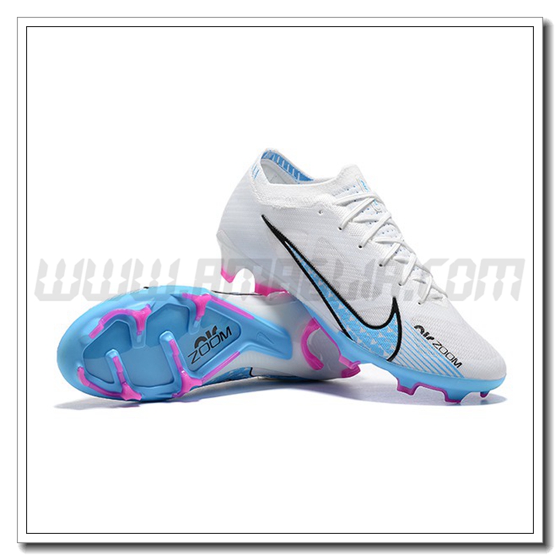 Nike Scarpe da calcio Air Zoom Mercurial Vapor XV Elite FG Bianco