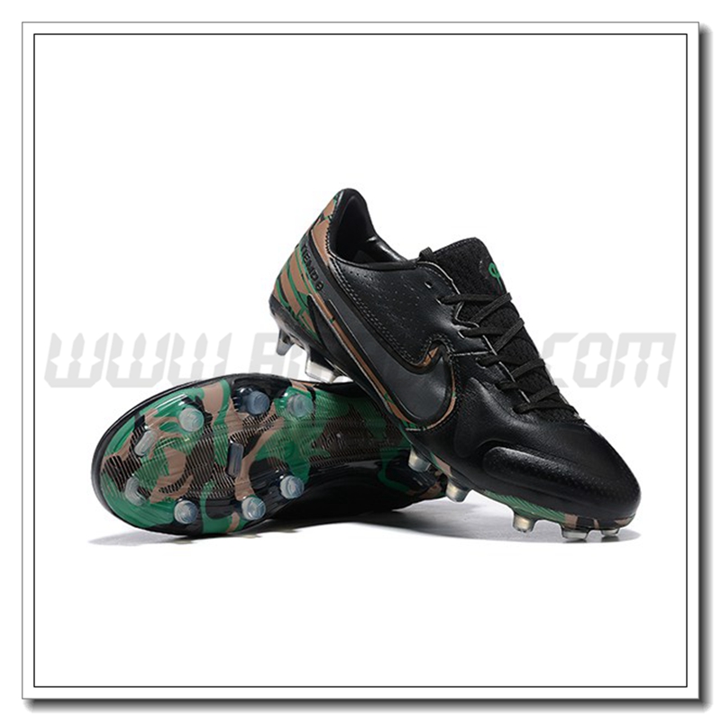 Nike Scarpe da calcio Tiempo Legend 9FG Nero