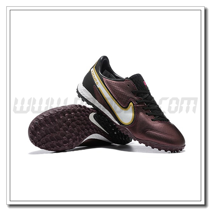 Nike Scarpe da calcio Tiempo Legend 9TF Marrone
