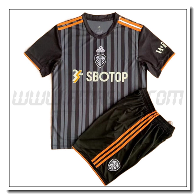 Nouveau Kit Maglia Leeds United Bambino Terza 2022 2023