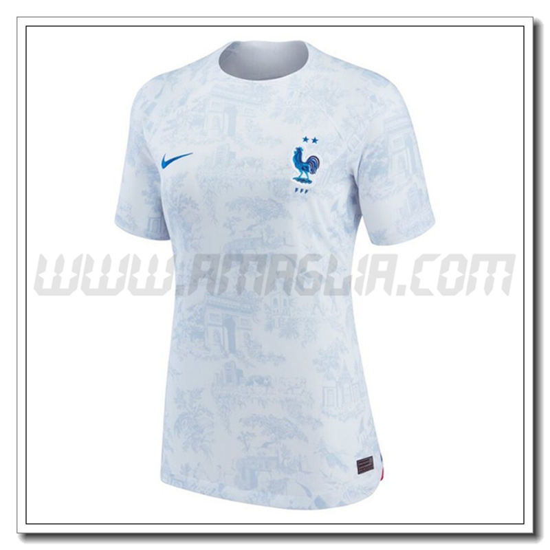 Seconda Maglia Francia Donna 2022 2023