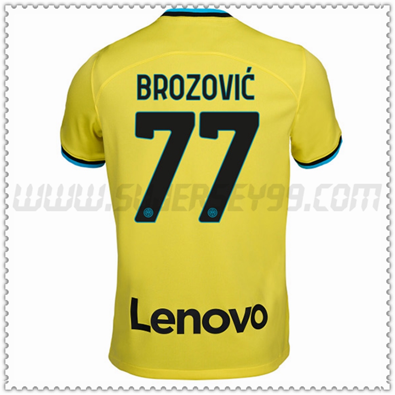 Terza Maglia BROZOVI鑶?#77 Inter Milan 2022 2023