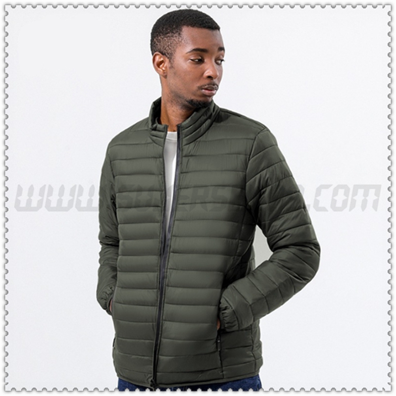 Nuovo Piumino Col Droit Moda Termico Esercito Verde 2022