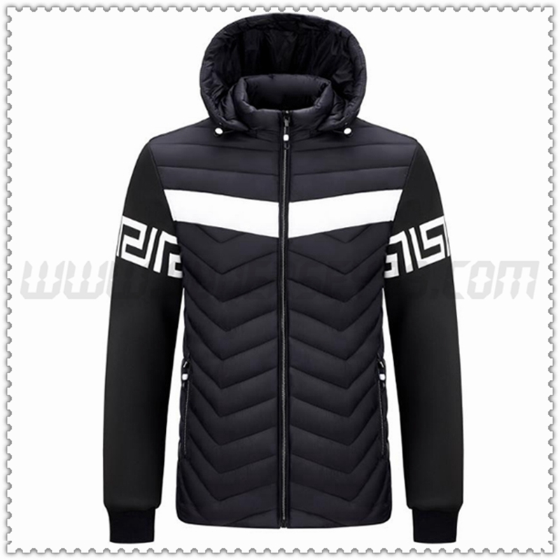 Nuovo Piumino con cappuccio Moda Protezione dal freddo Nero 2022