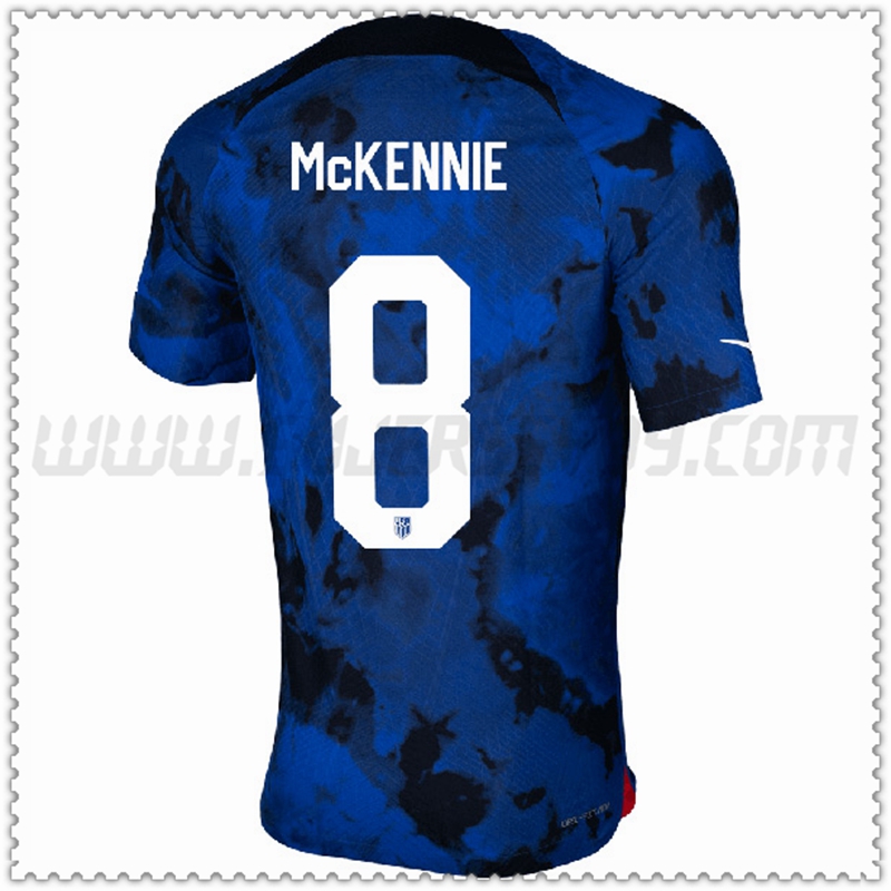 Seconda Maglia Squadra McKENNIE #8 Stati Uniti 2022 2023