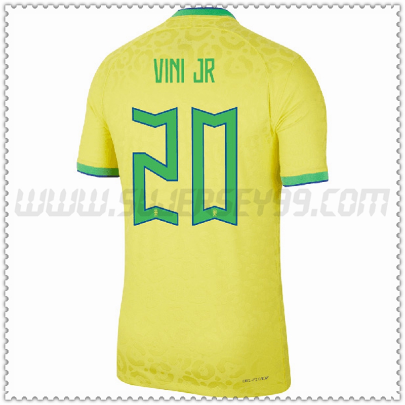 Prima Maglia Squadra VINI JR #20 Brasile 2022 2023