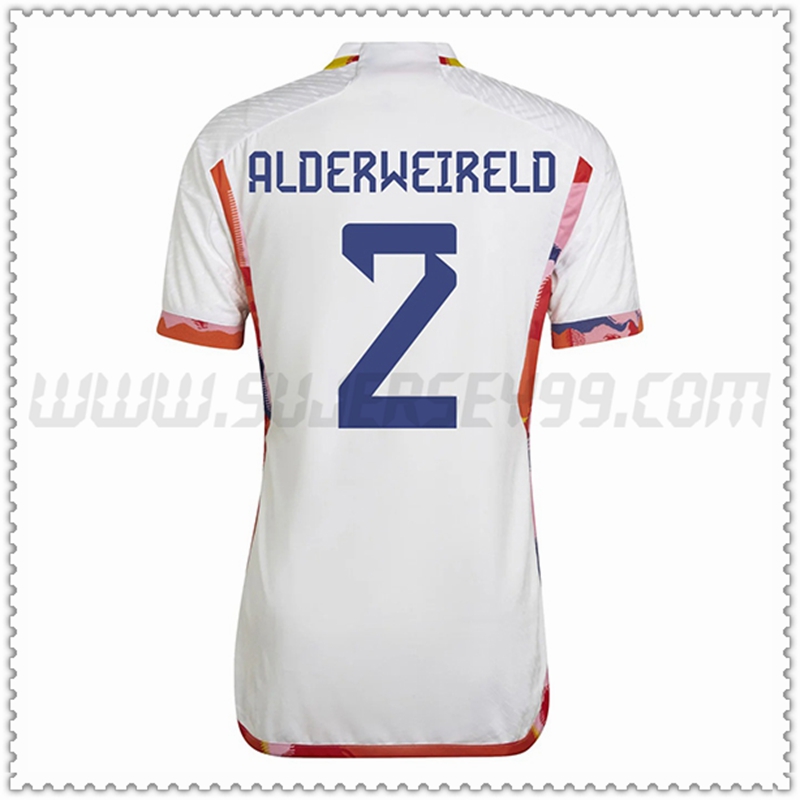 Seconda Maglia Squadra ALDERWEIRELD #2 Belgio 2022 2023