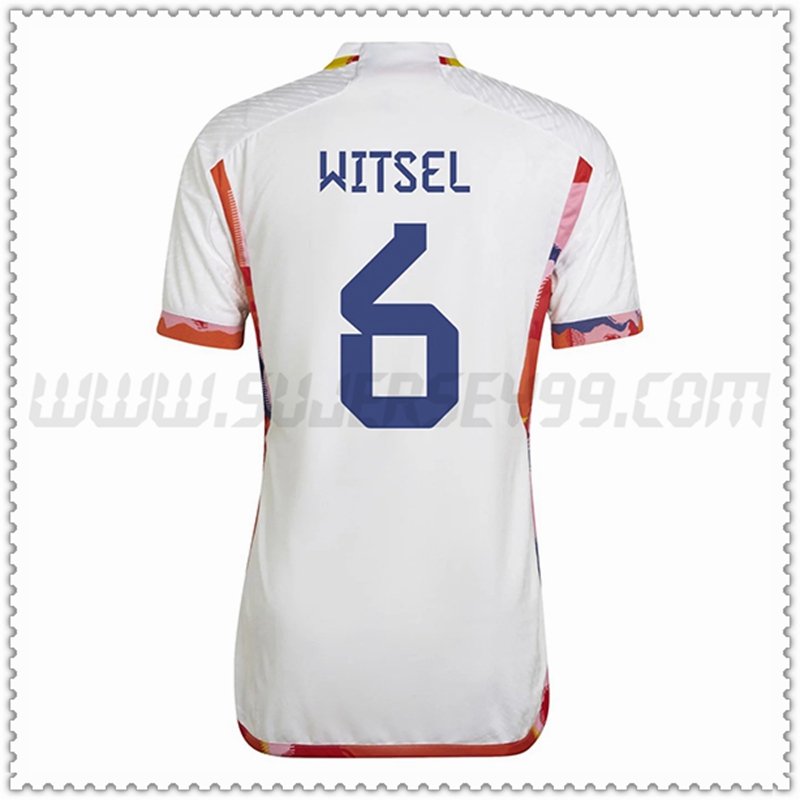 Seconda Maglia Squadra WITSEL #6 Belgio 2022 2023