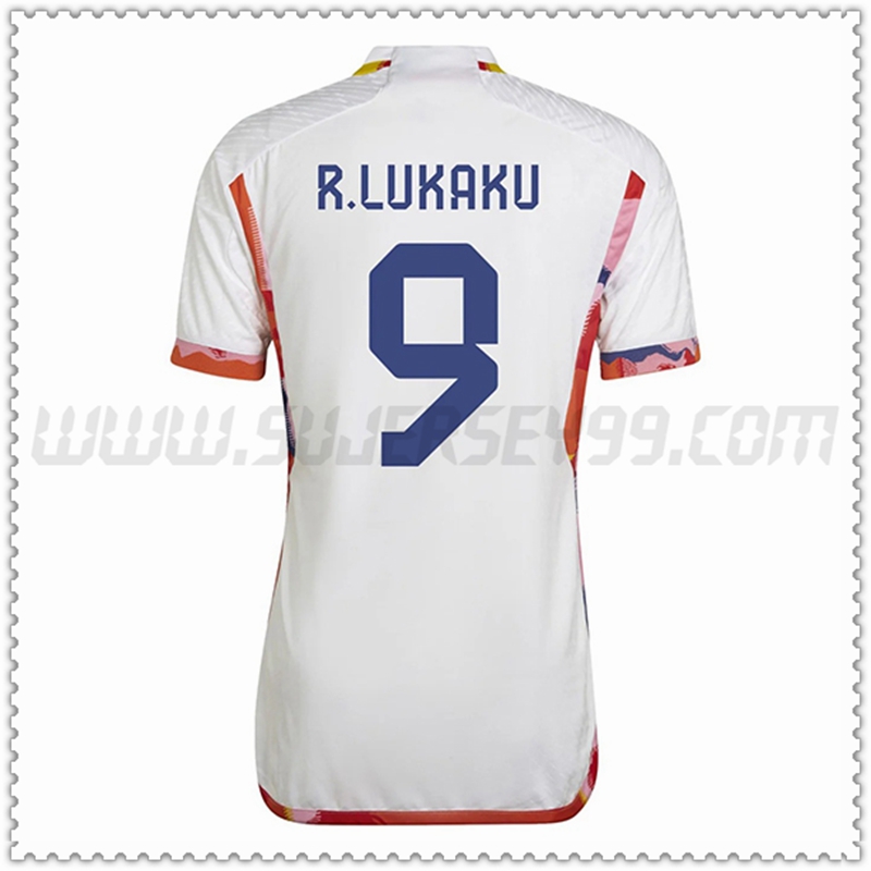 Seconda Maglia Squadra R.LUKAKU #9 Belgio 2022 2023