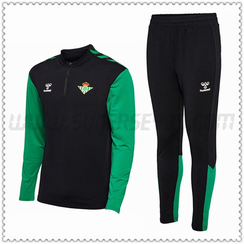 Tuta Allenamento Real Betis Nero 2022 2023