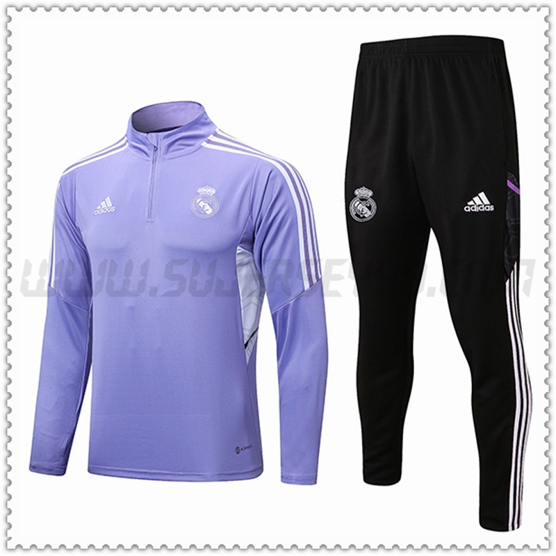 Tuta Allenamento Real Madrid Viola 2022 2023