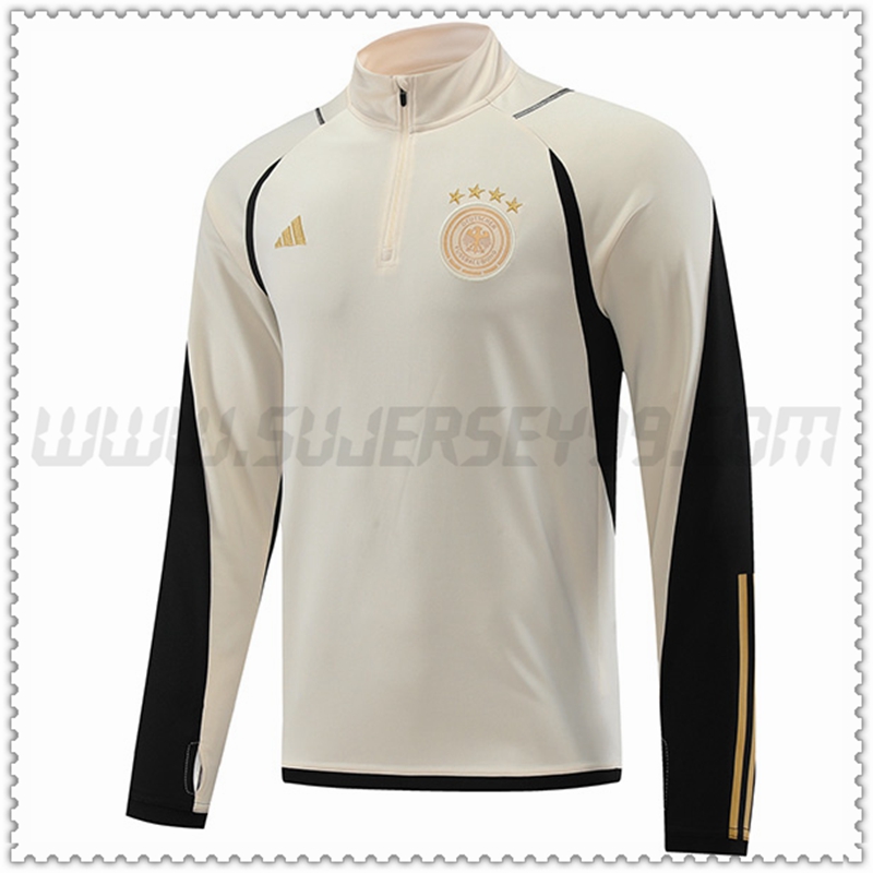 Felpa Allenamento Germania Beige 2022 2023