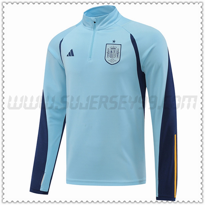 Felpa Allenamento Spagna Azzurro 2022 2023