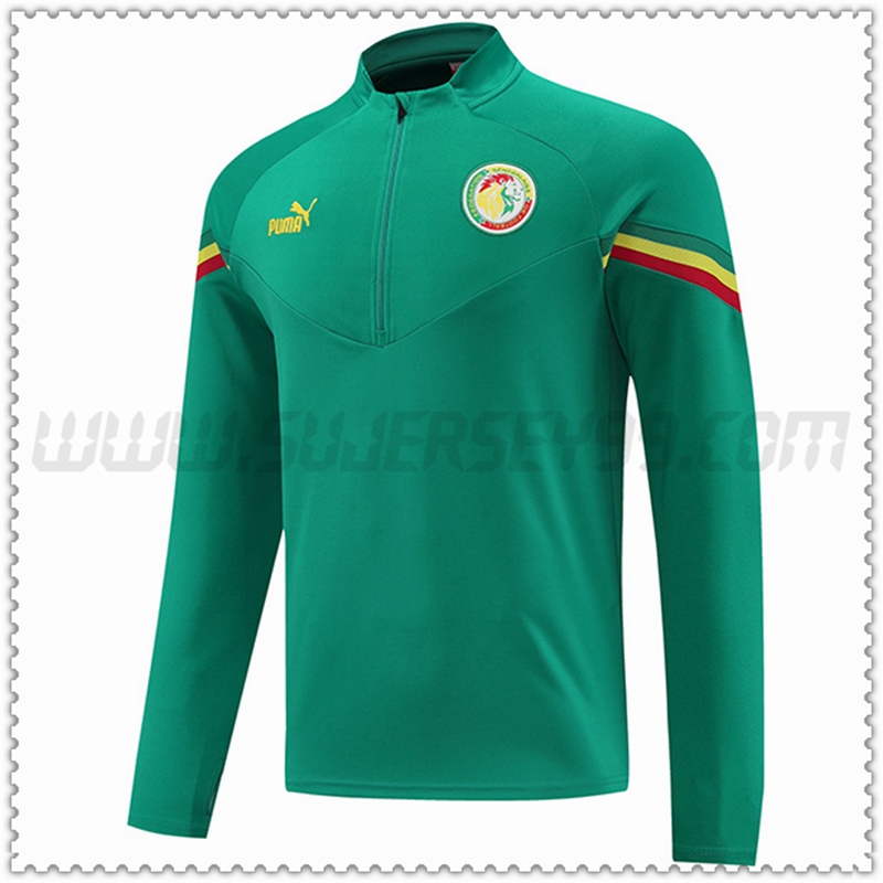 Felpa Allenamento Senegal Verde 2022 2023