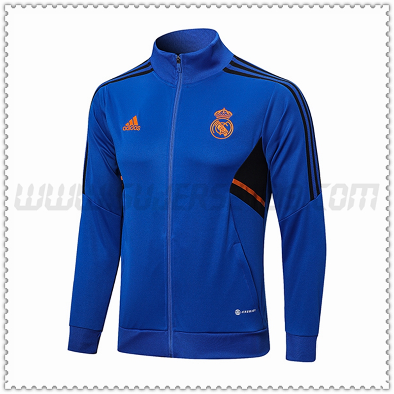 Giacca Calcio Real Madrid Blu 2022 2023