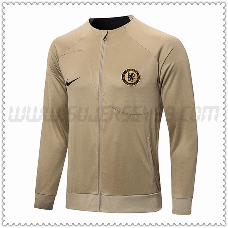 Giacca Calcio FC Chelsea Giallo 2022 2023