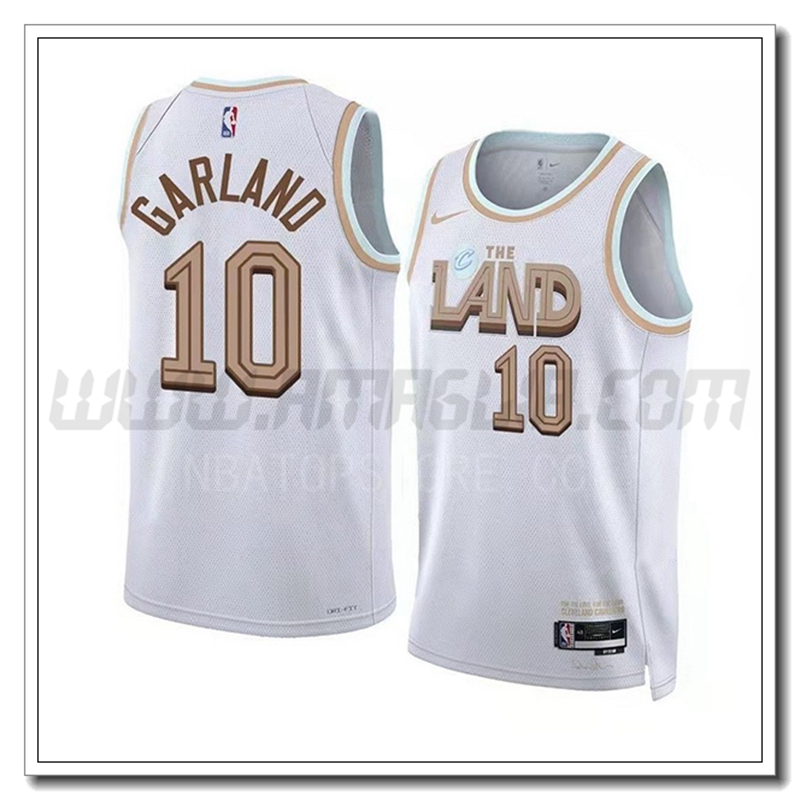 Maglia Cleveland Cavaliers (GARLAND #10) 2022/23 Bianco