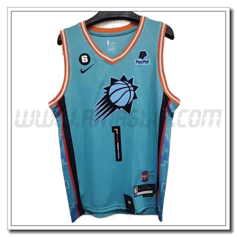 Maglia Phoenix Suns (BOOKER #1) 2022/23 Verde