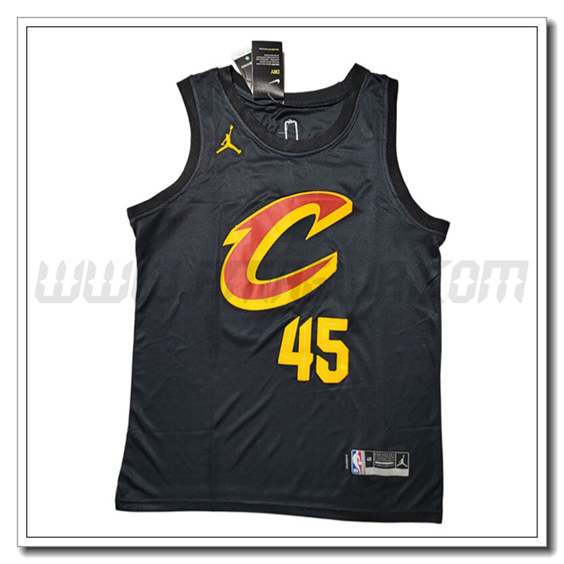Maglia Cleveland Cavaliers (MITCHELL #45) 2022/23 Nero