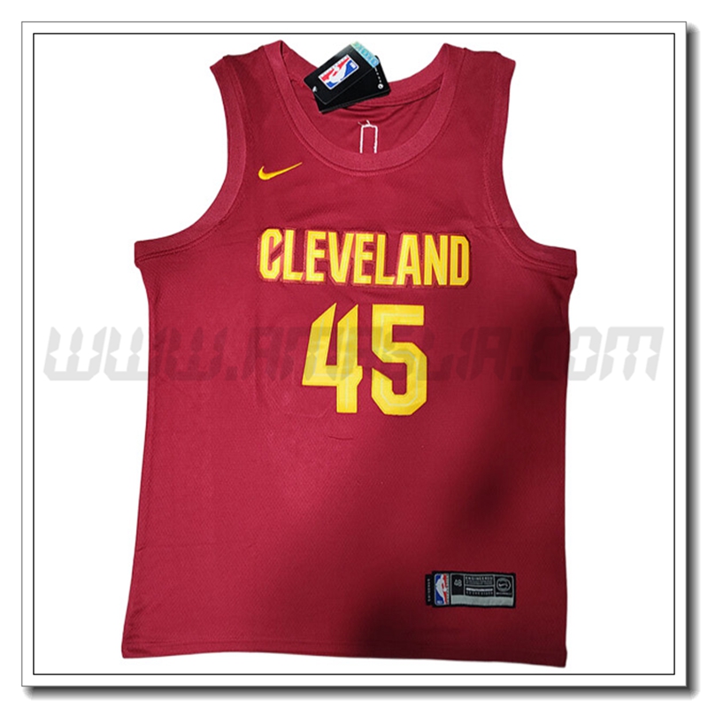 Maglia Cleveland Cavaliers (MITCHELL #45) 2022/23 Rosso