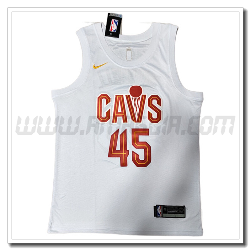 Maglia Cleveland Cavaliers (MITCHELL #45) 2022/23 Bianco