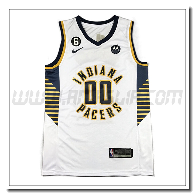 Maglia Indiana Pacers (MATHURIN #00) 2022/23 Bianco